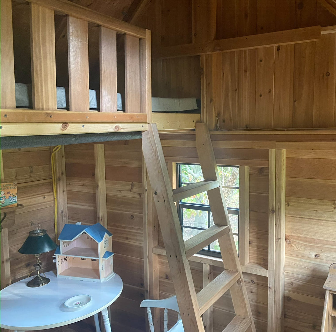 Laurens Cottage Cedar Playhouse by OLT  - 9×9