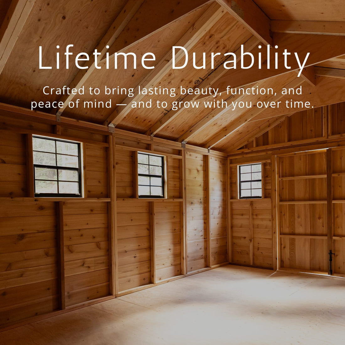 OLT Sunshed Garden Cedar Greenhouse/Shed