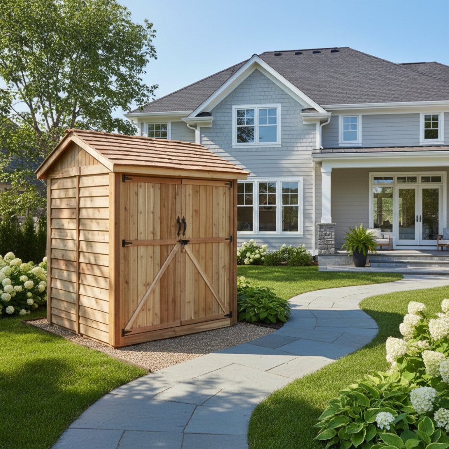 OLT 6x6  Cedar Storage Shed
