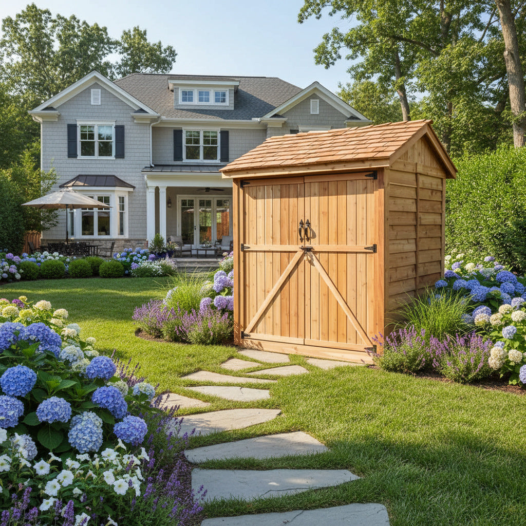 OLT 6x6  Cedar Storage Shed