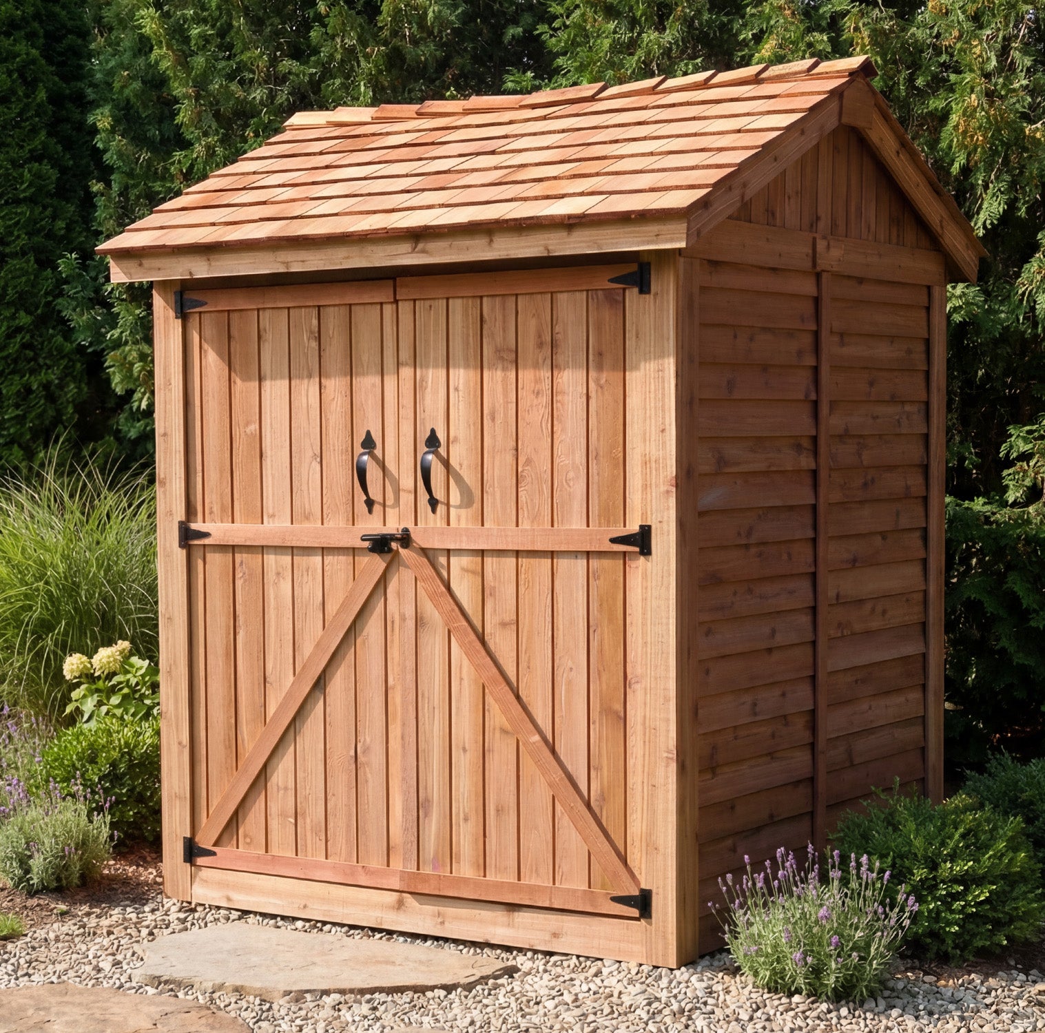 OLT 6x6  Cedar Storage Shed