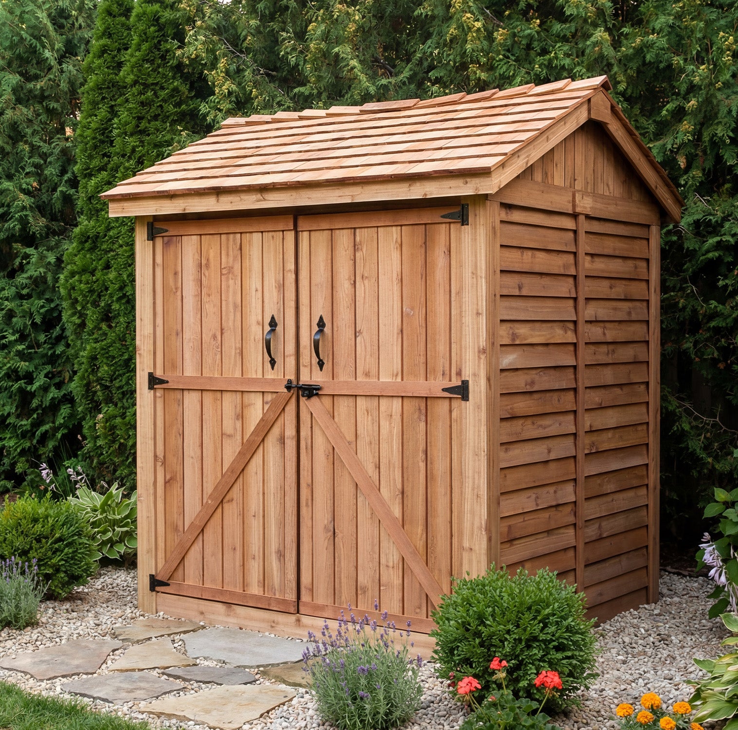 OLT 6x6  Cedar Storage Shed