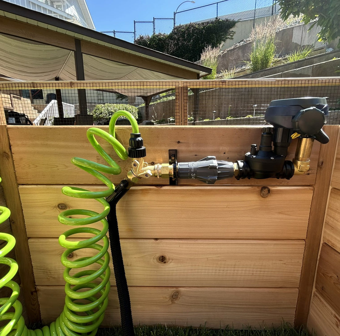 OLT Raised Cedar Garden Bed With Deer Fence Options-  (8'x8', 8'x12' or 8'x16')