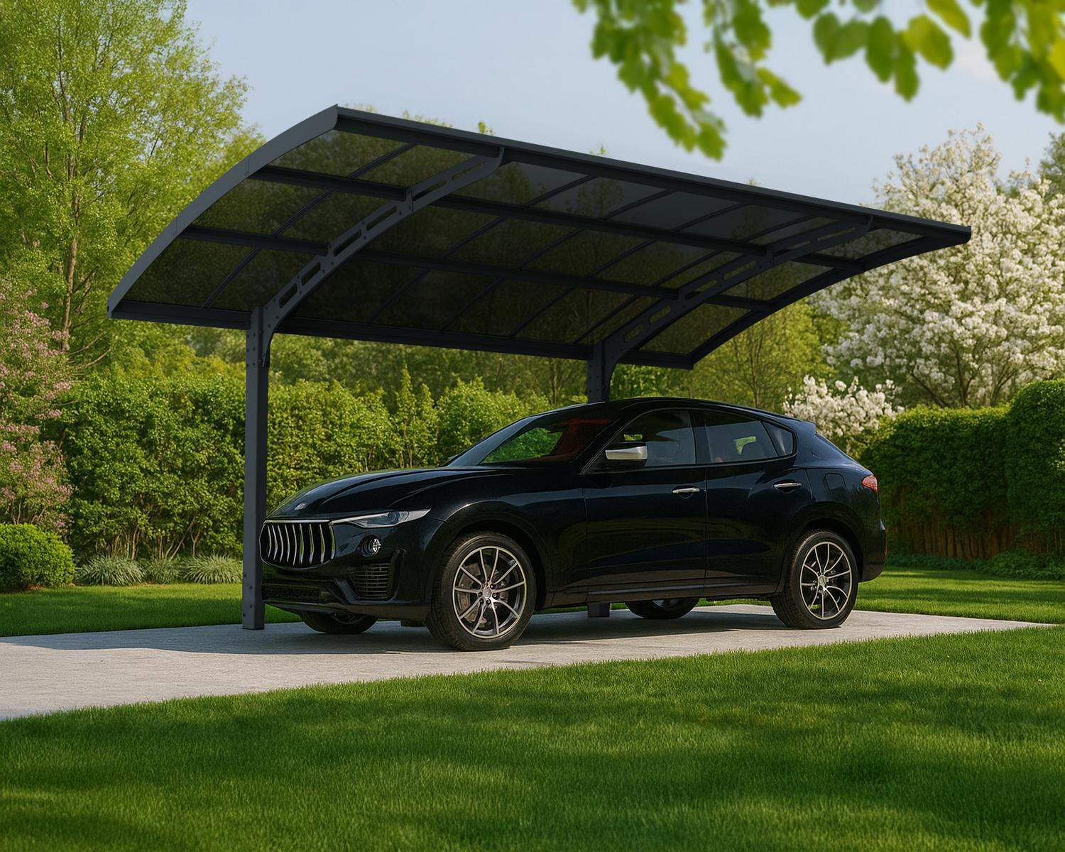 Arizona Single Carport Breeze roof residential