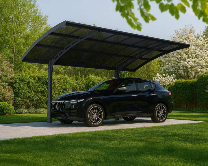 Arizona Single Carport Breeze roof residential