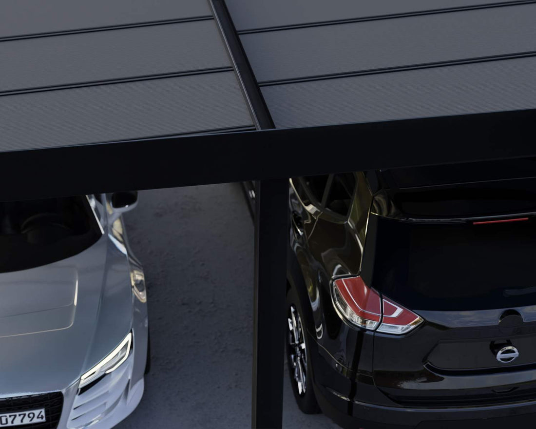 Oslo Carport polycarbonate panels