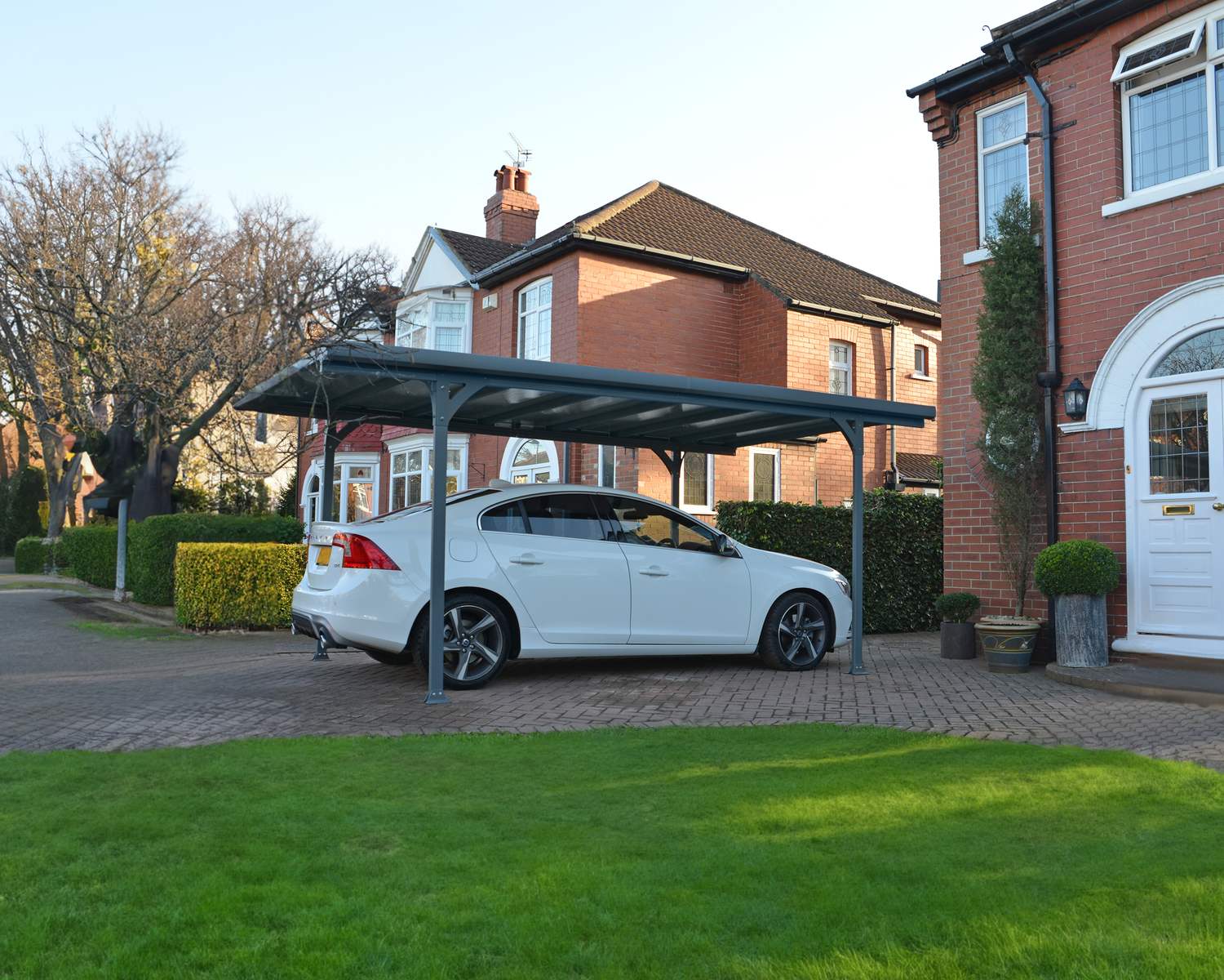Verona Carport angle view