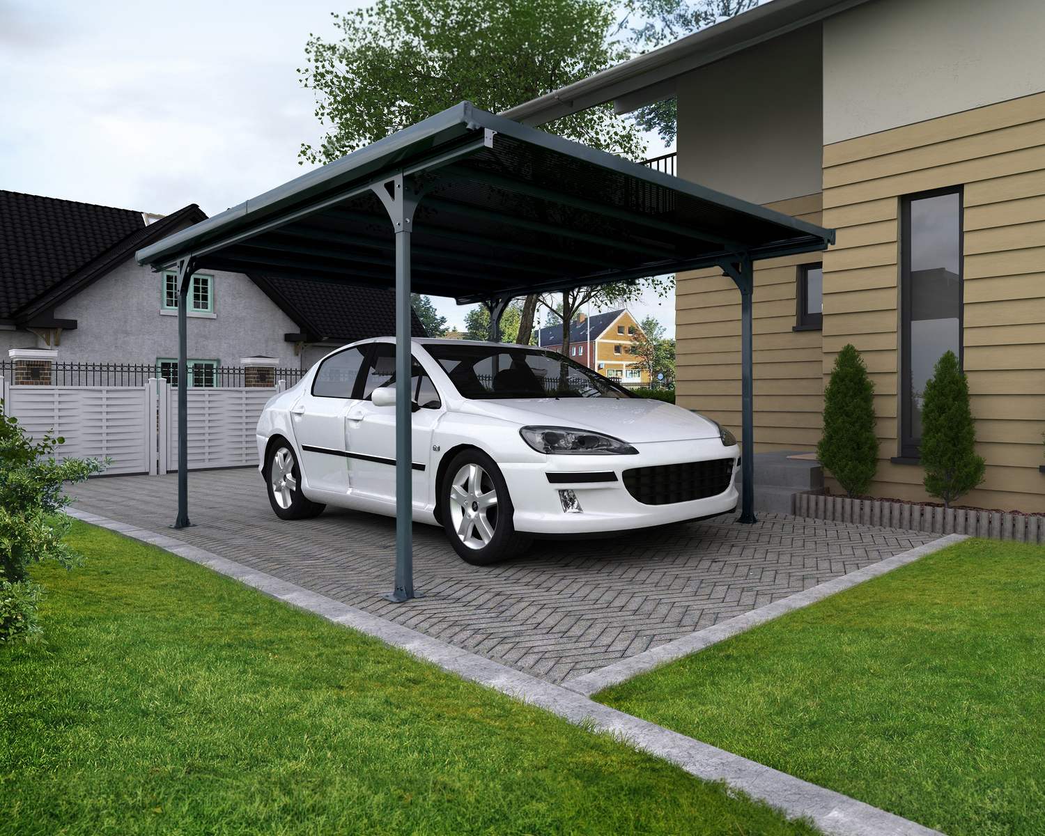 Verona Carport additional angle