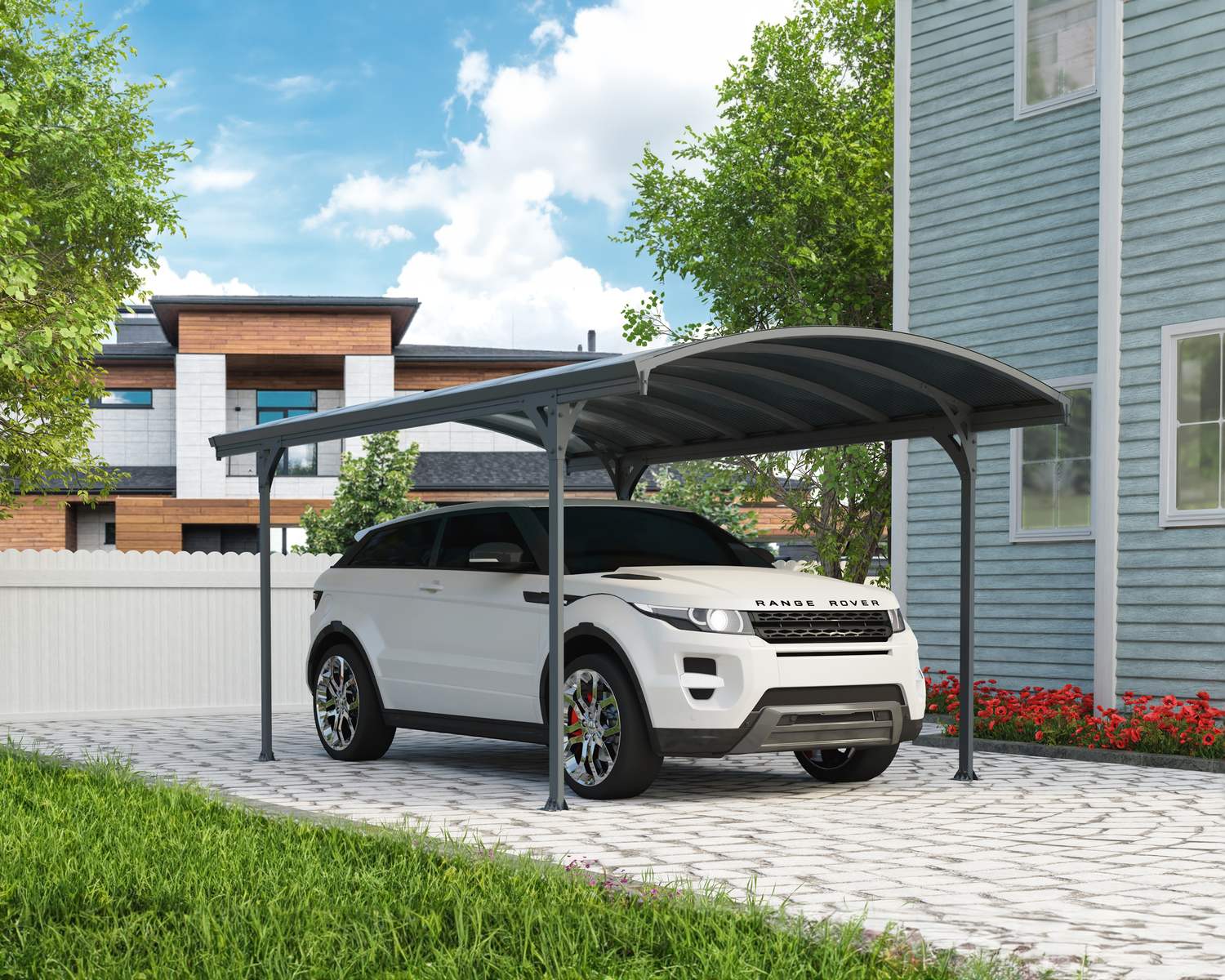 Vitoria Carport angle view