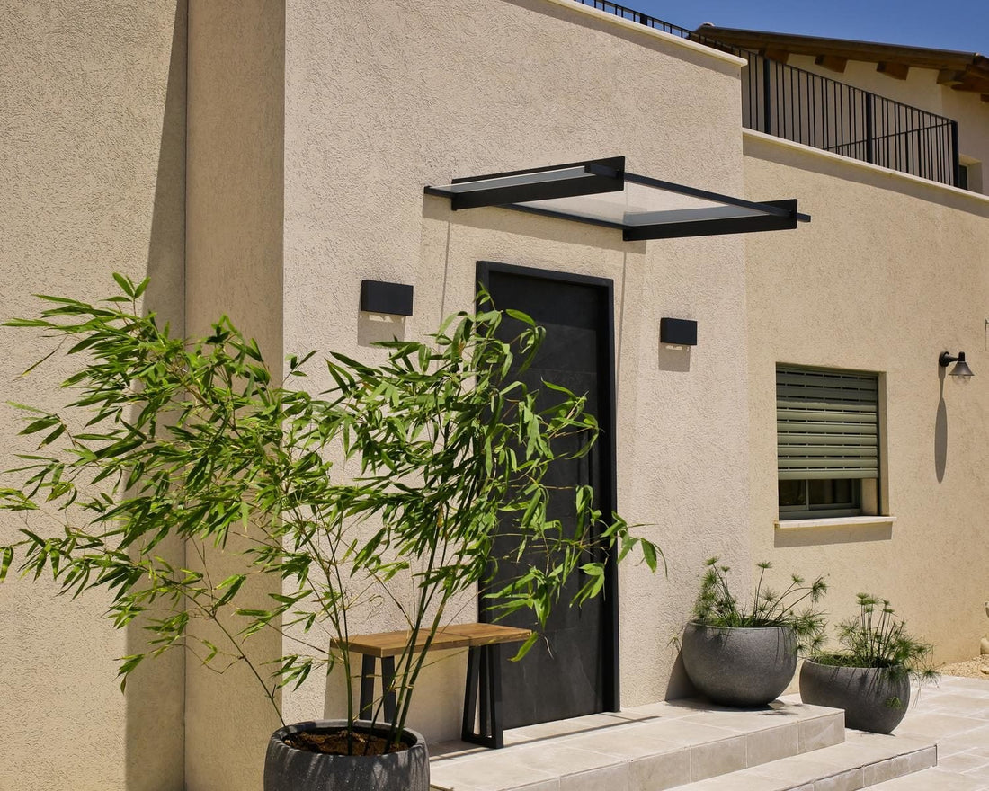 Nancy Door Awning angle view