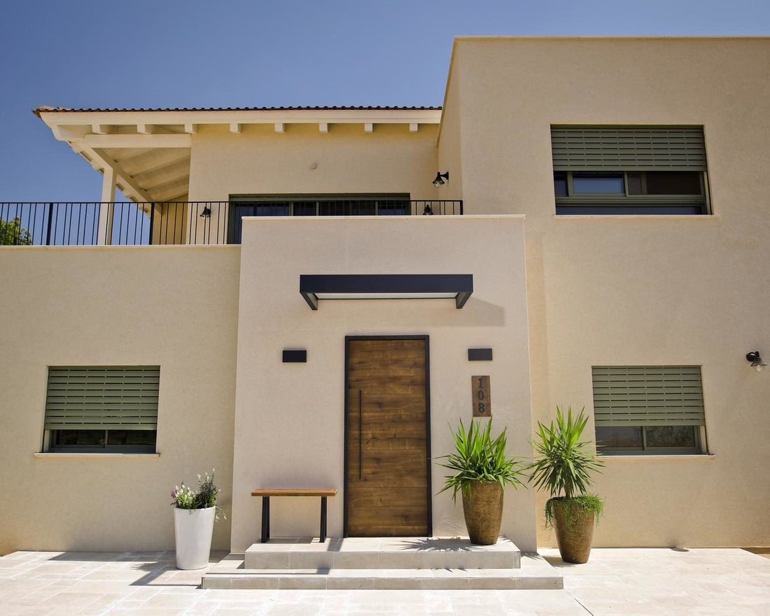 Sophia Door Awning angle view