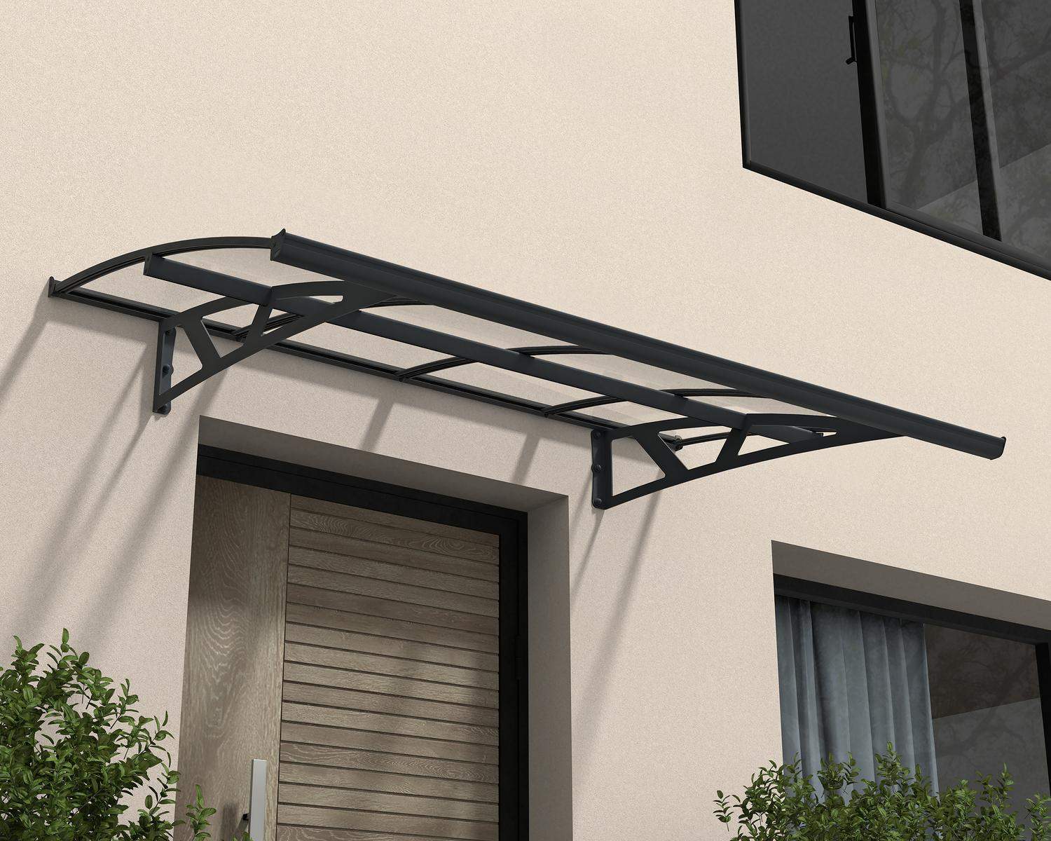 Amsterdam Door Awning installed