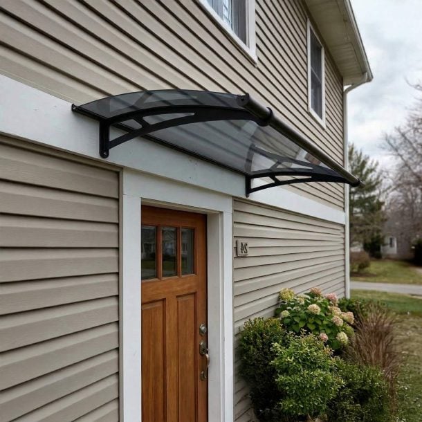 Aquila Door Awning installed