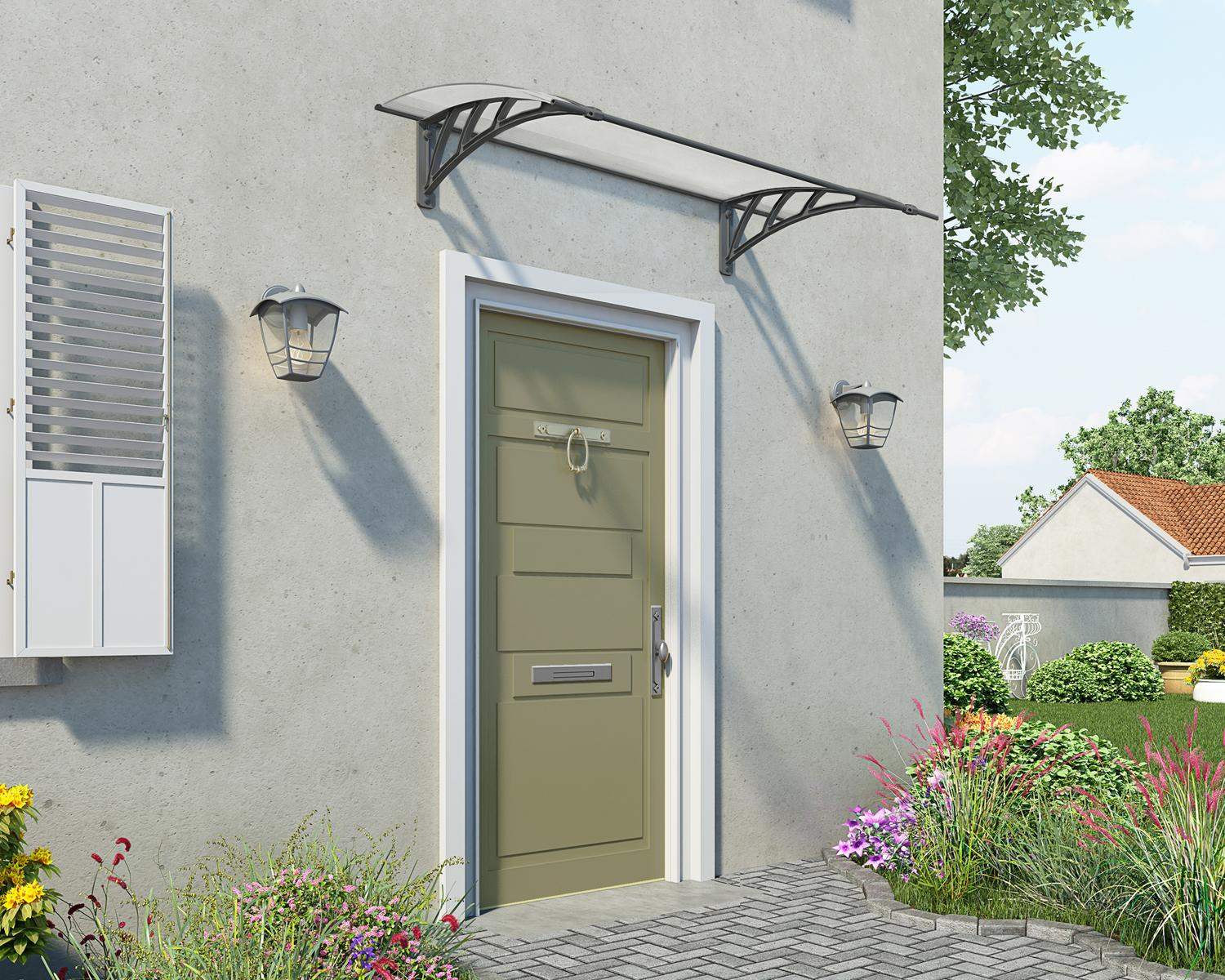 Neo Door Awning installed
