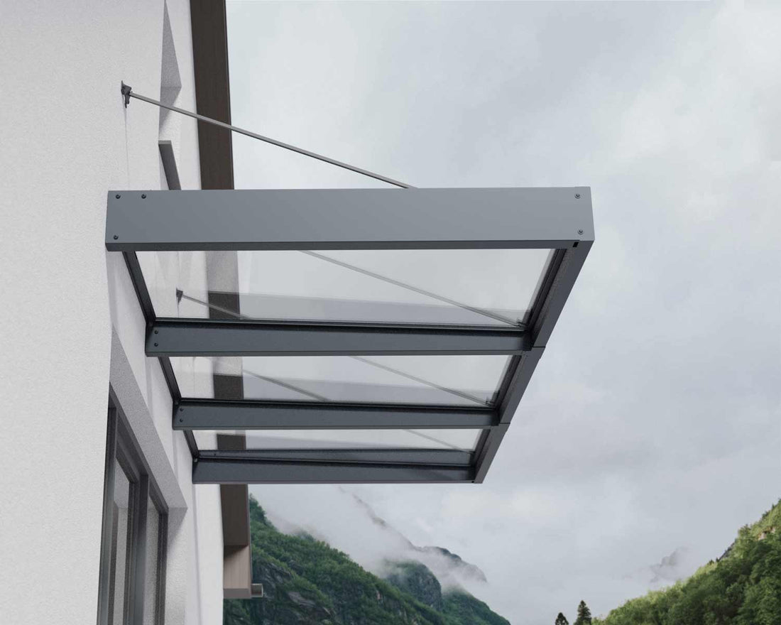 Sophia XL Door Awning angle view