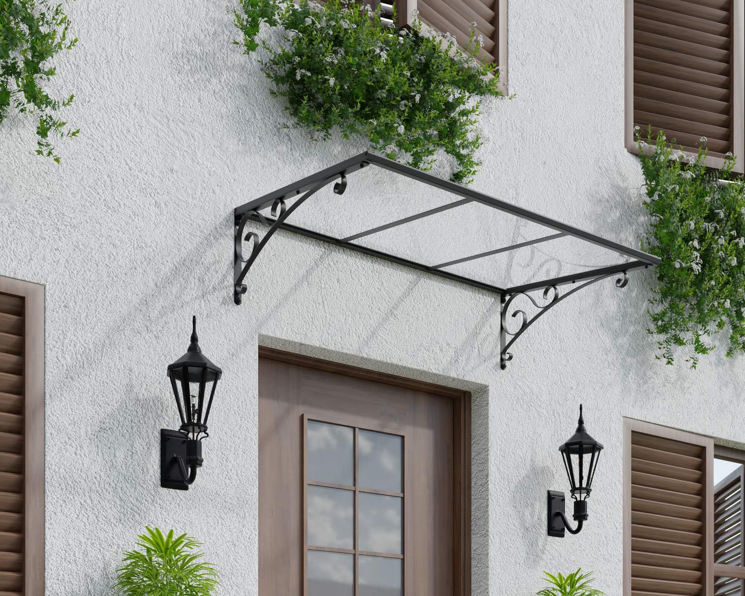 Venus Door Awning installed