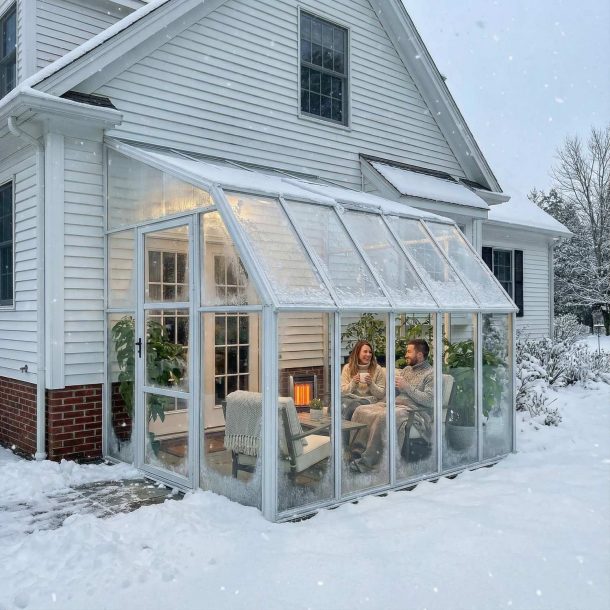 Sunroom Solarium Enclosure by Canopia interior