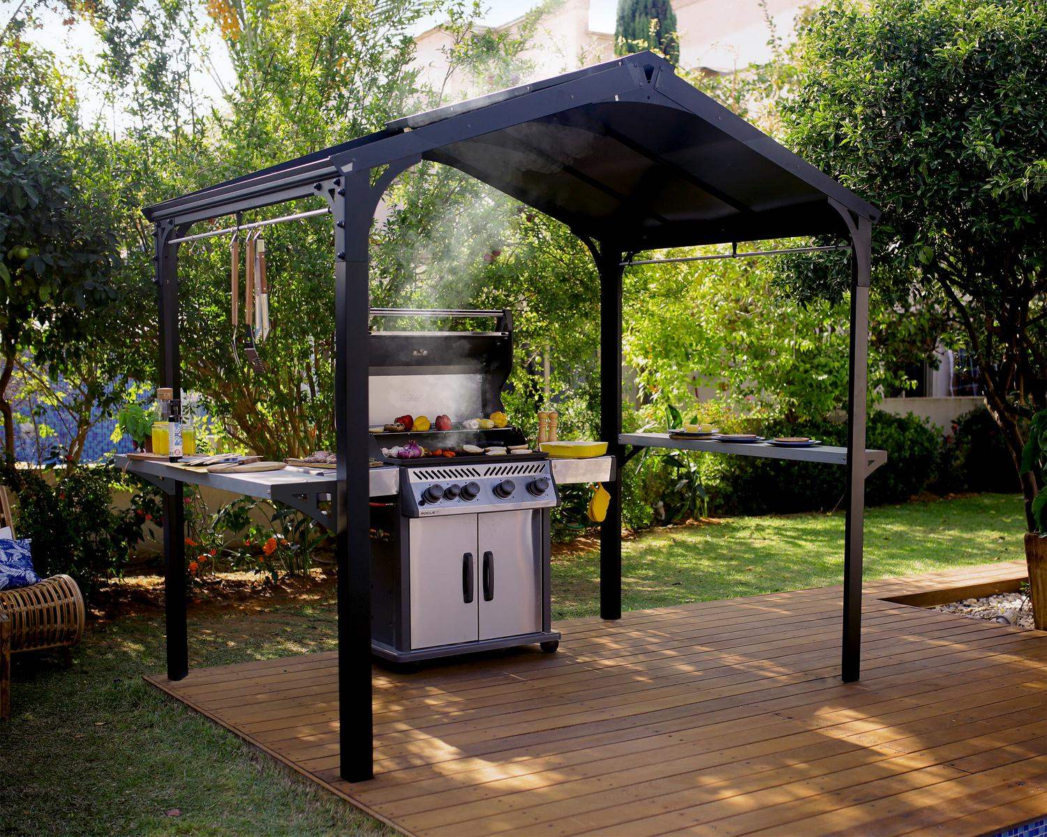 Austin Grill Gazebo front angle