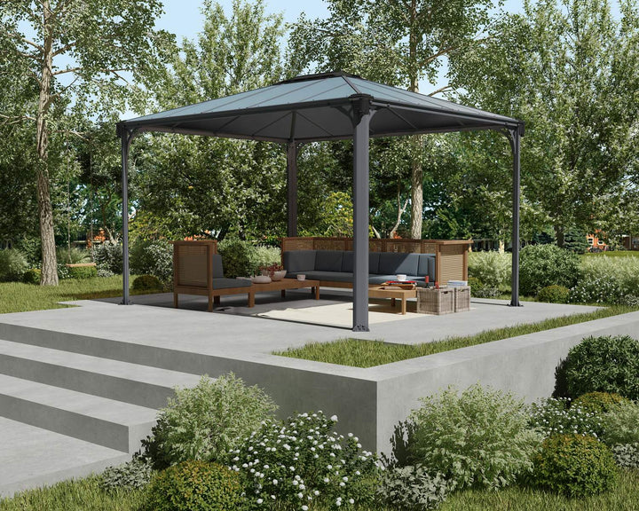 Martinique Gazebo by Canopia - outdoor setting