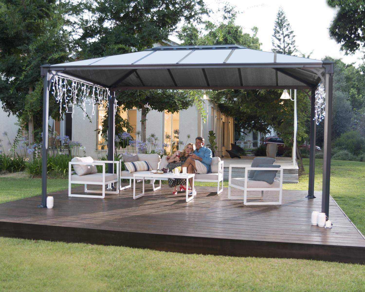 Martinique Gazebo front angle