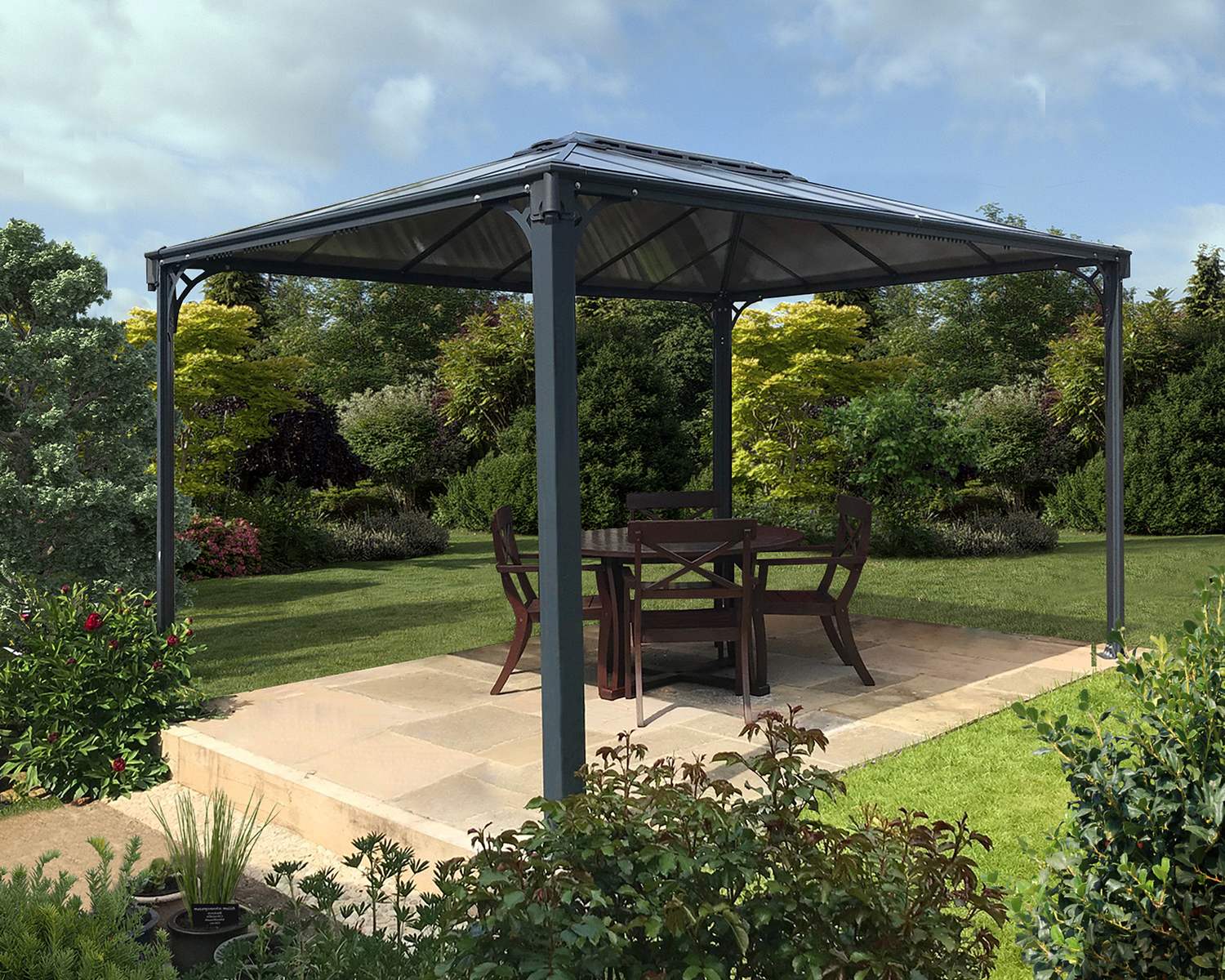 Martinique Gazebo interior shot