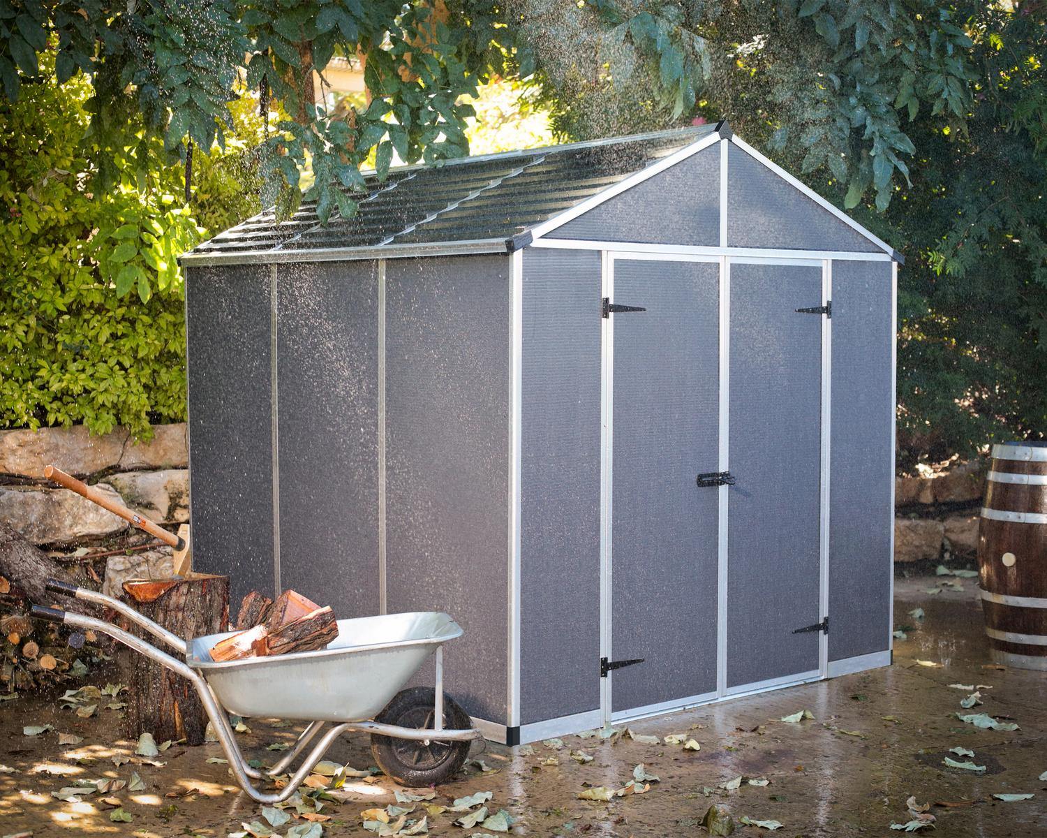 Rubicon Storage Shed door open interior