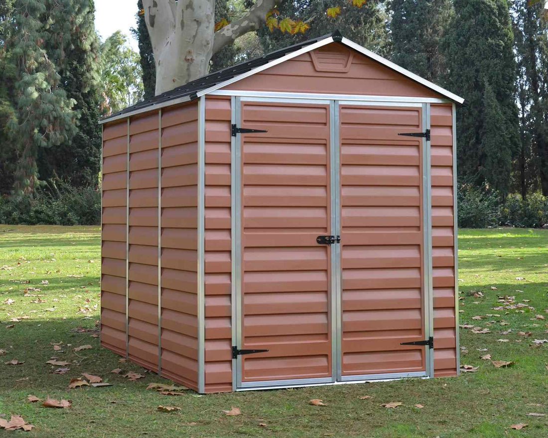 Skylight Storage Shed Amber colorway