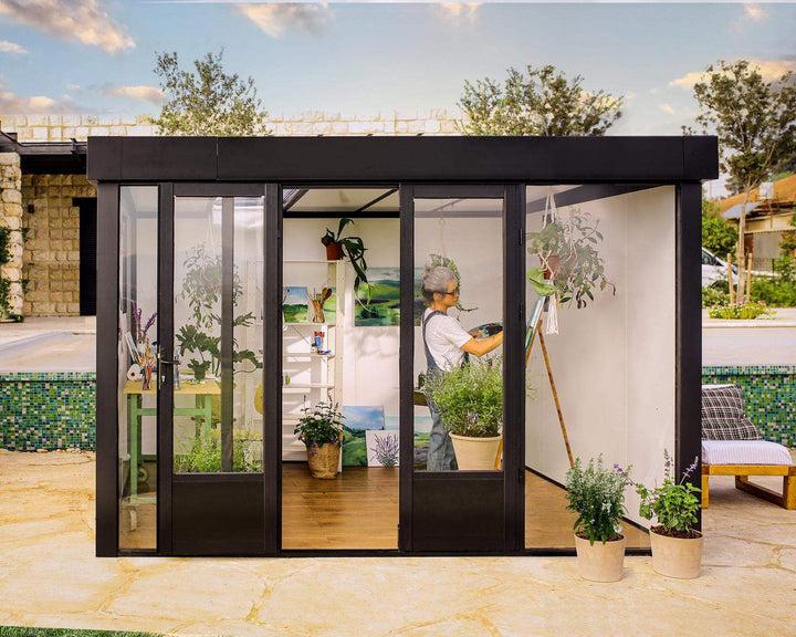 Copenhagen Garden Office by Canopia - outdoor setting