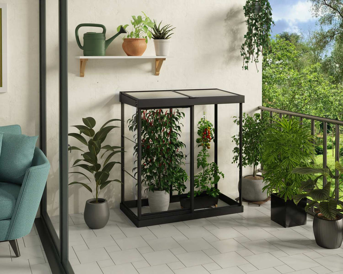 Ivy Mini Greenhouse by Canopia side view