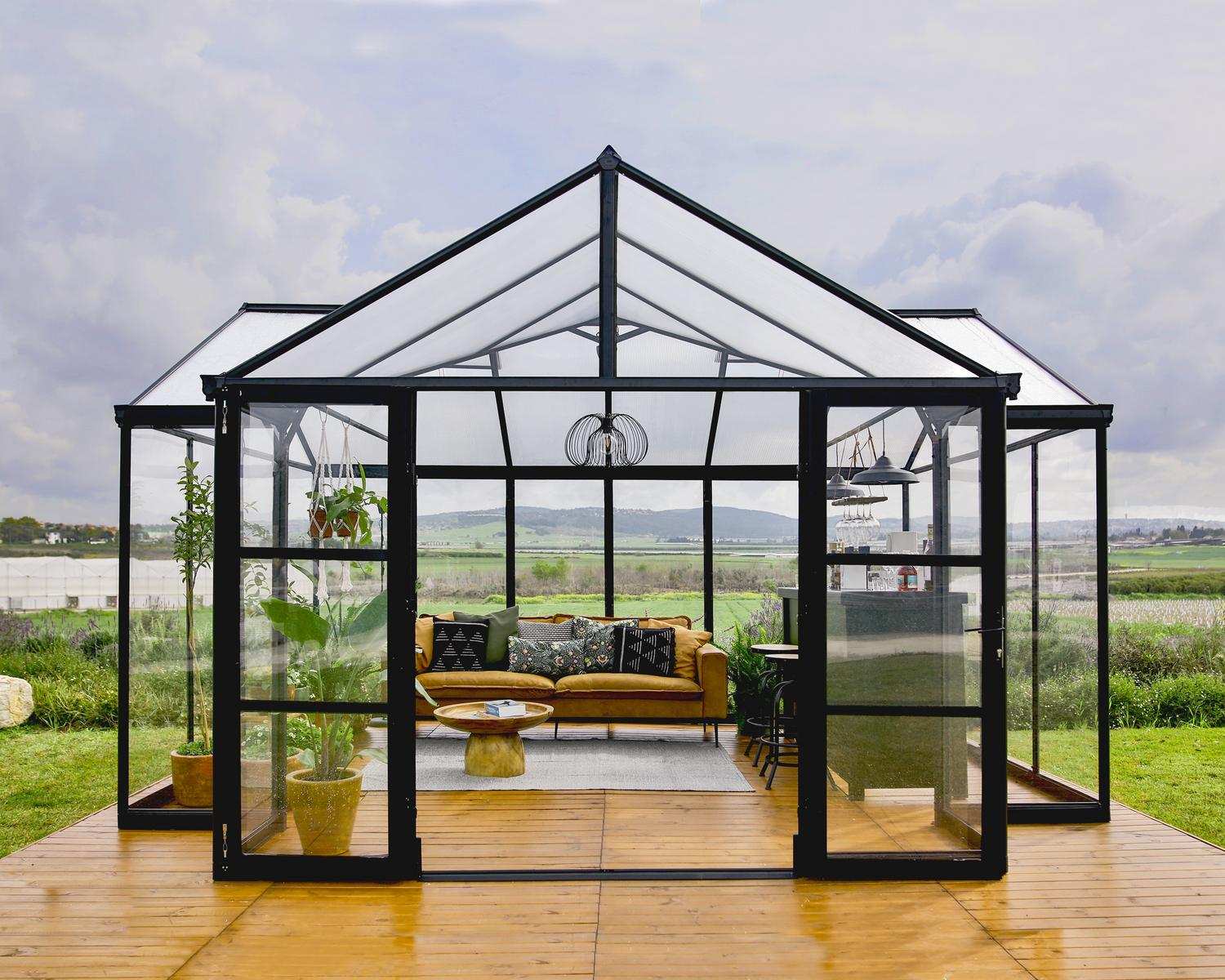 Triomphe Greenhouse interior shot