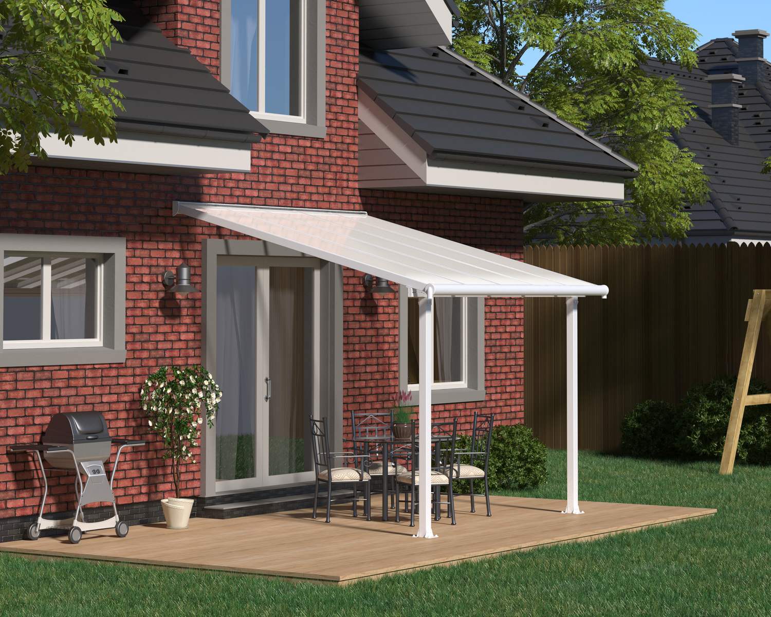 Olympia Patio Cover white/white variant