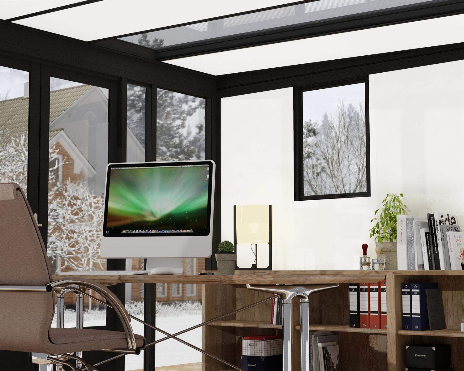 Copenhagen Garden Office corner angle