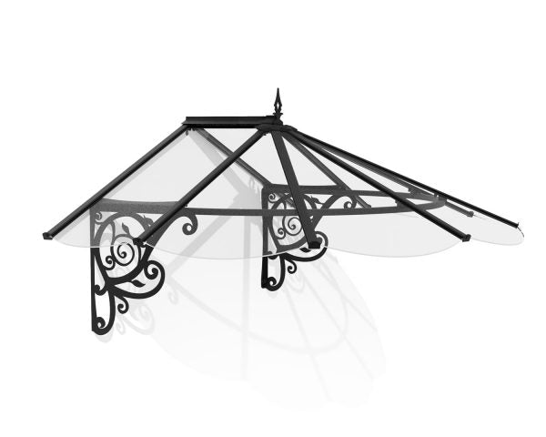 Lily Door Awning cutout view