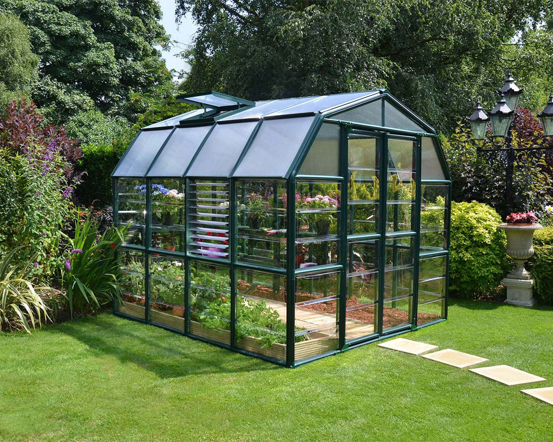Prestige Greenhouse installed in garden