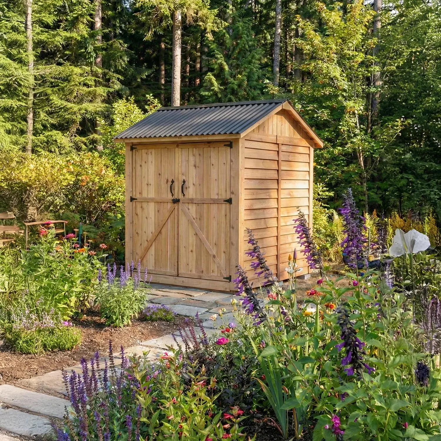 OLT 6x6  Cedar Storage Shed