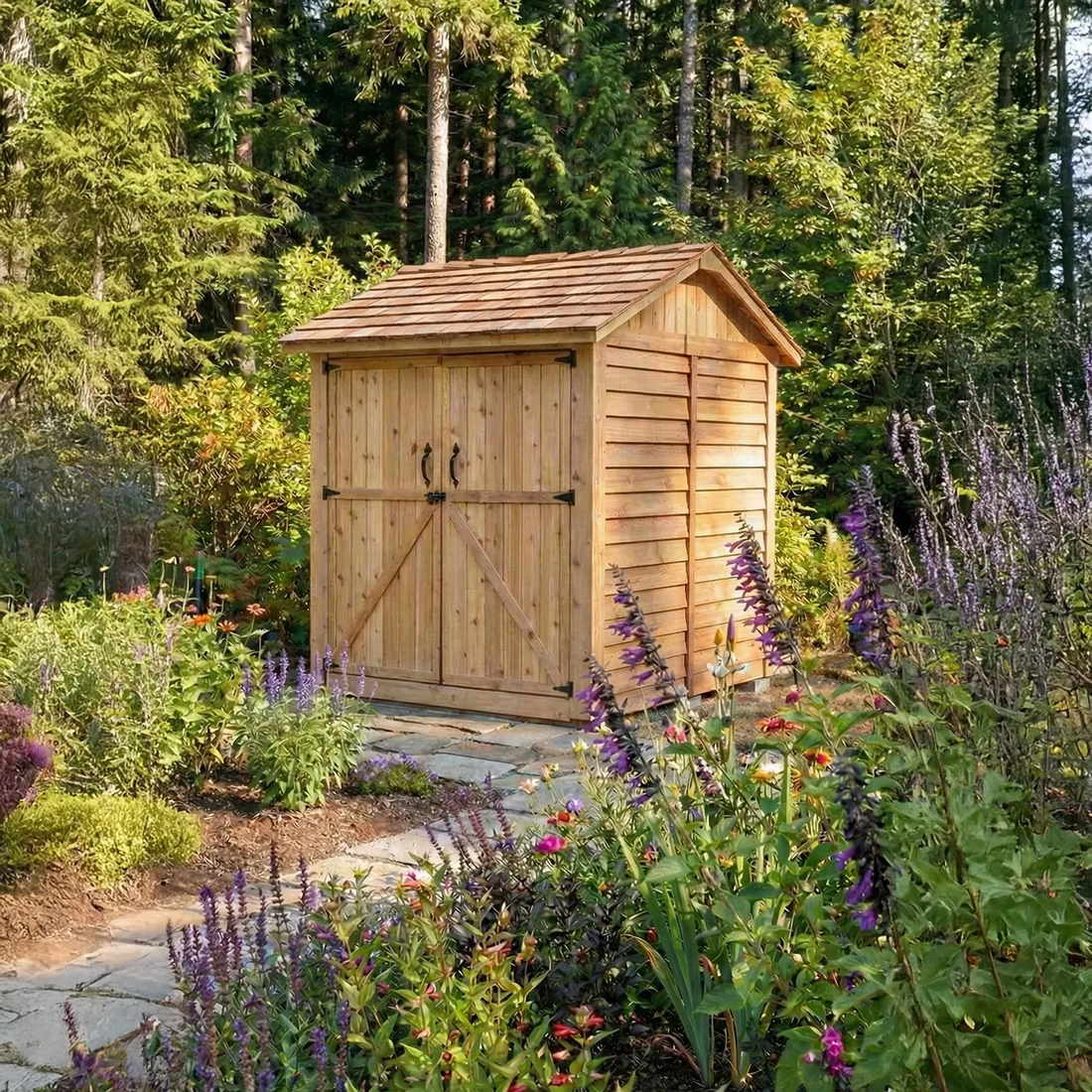 OLT 6x6  Cedar Storage Shed