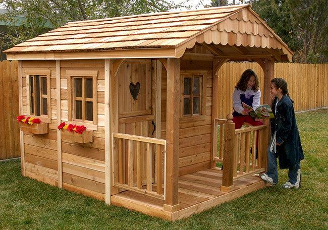 OLT Sunflower Cedar Playhouse, additional view