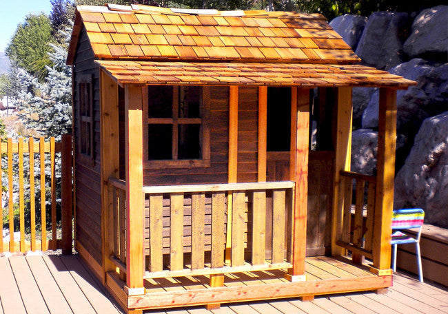 OLT Little Cedar 6x6 Playhouse, additional view