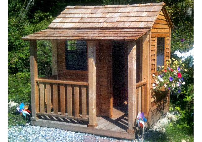 OLT Little Cedar 6x6 Playhouse, additional view