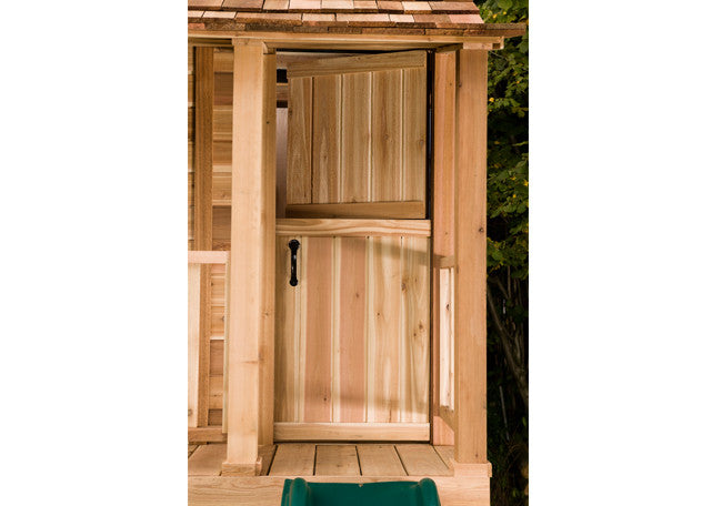 OLT Little Cedar 6x6 Playhouse interior view