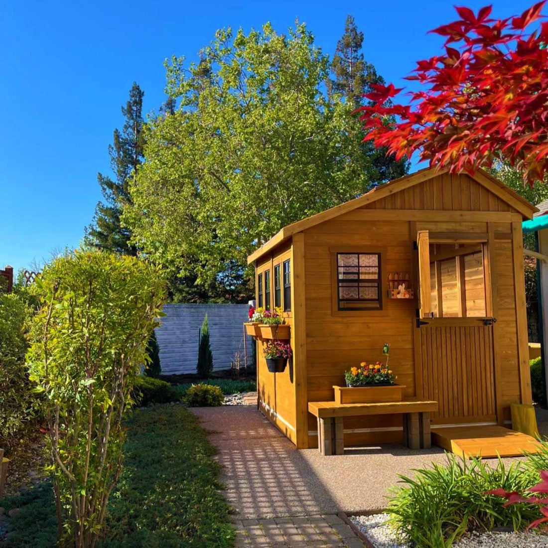 OLT Sunshed Garden Shed 8x12, product rendering