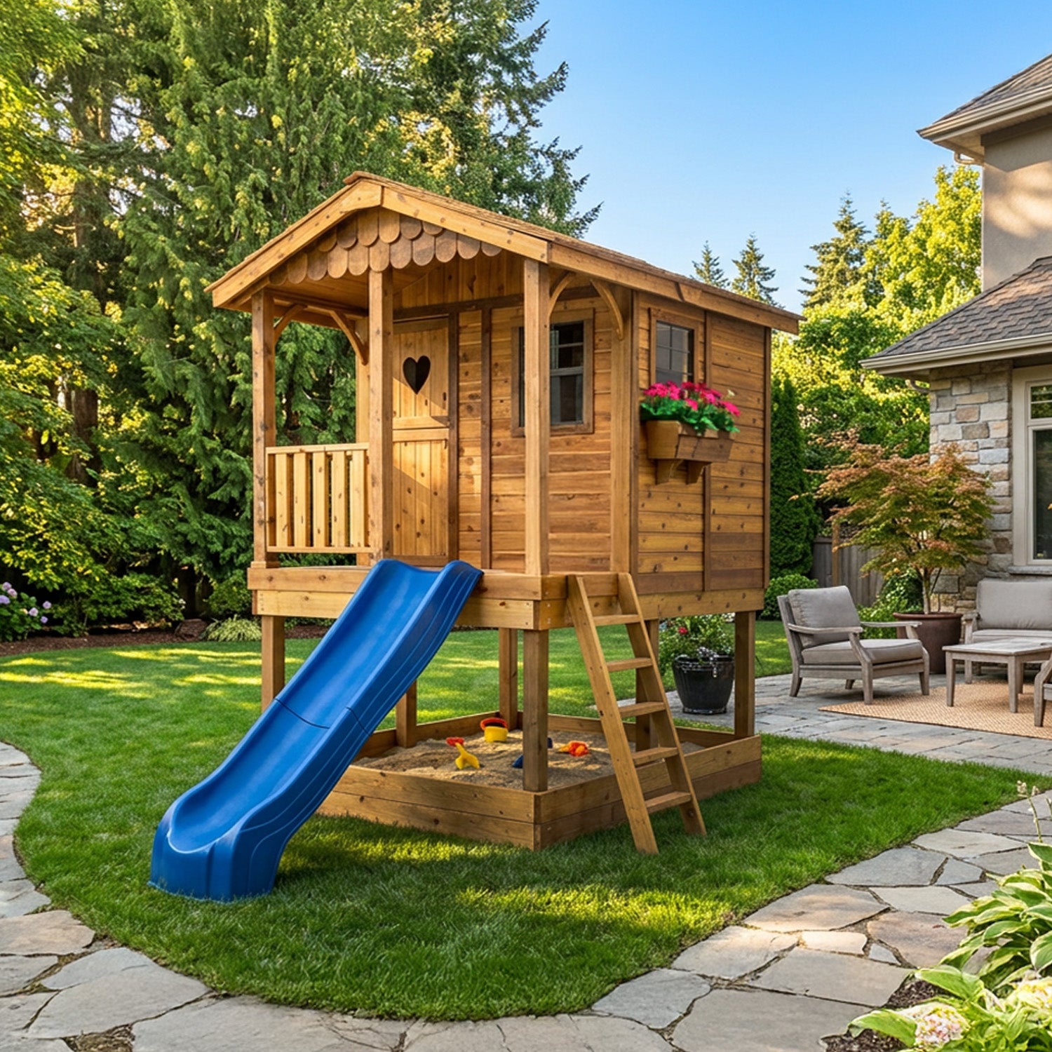 OLT Cedar Playhouse Kit 6×9
