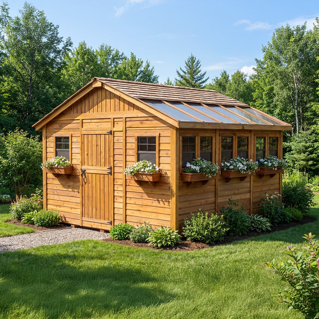 OLT Sunshed Garden Shed 12x12, additional view