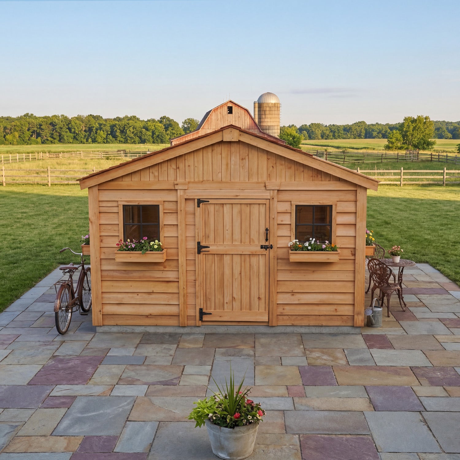 OLT Sunshed Garden Shed 12x16, additional exterior view 6