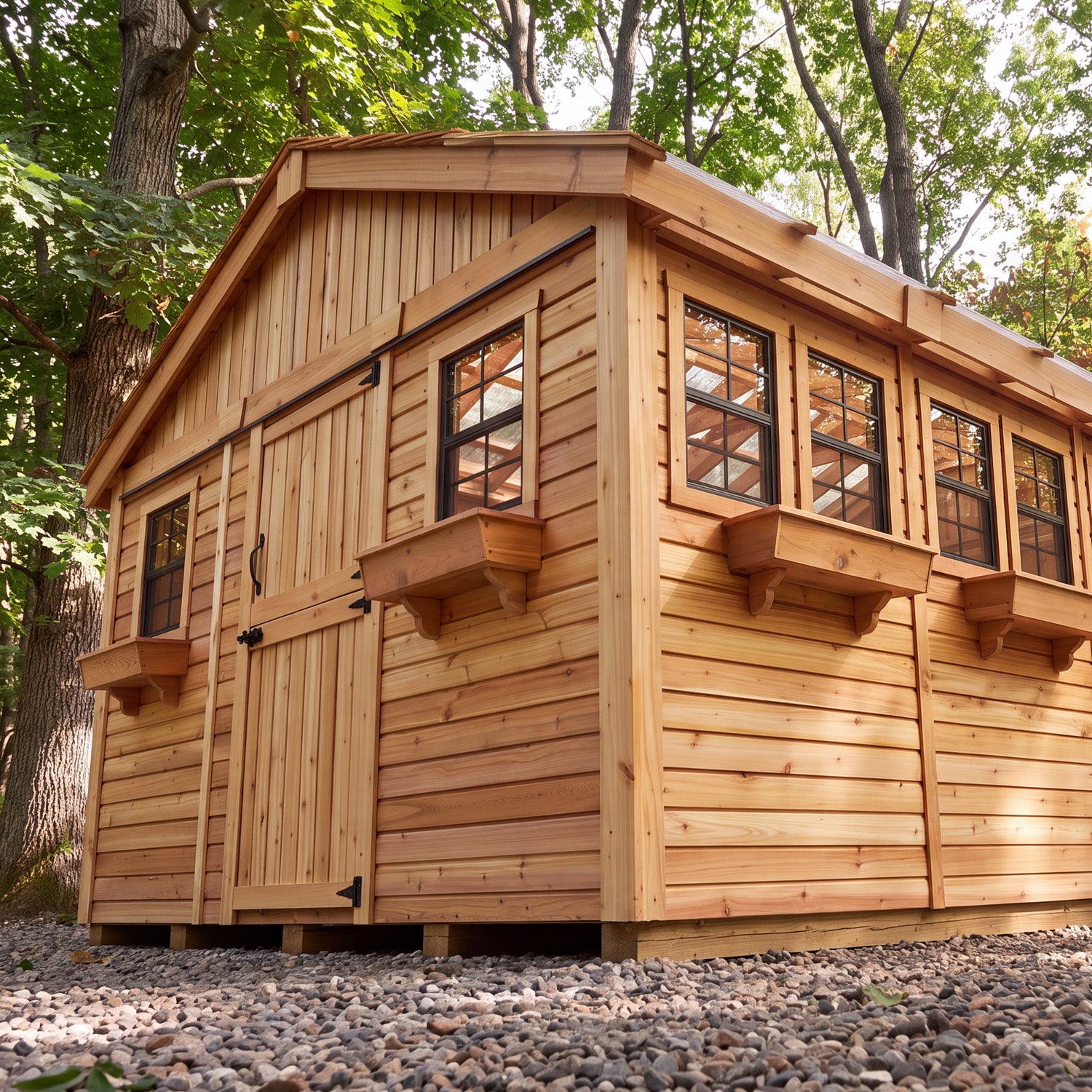 OLT Sunshed Garden Shed 12x16, product detail view 4