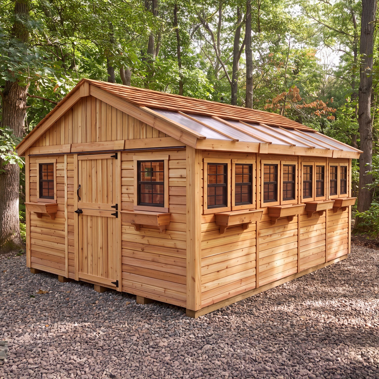 OLT Sunshed Garden Shed 12x16, product detail view 7