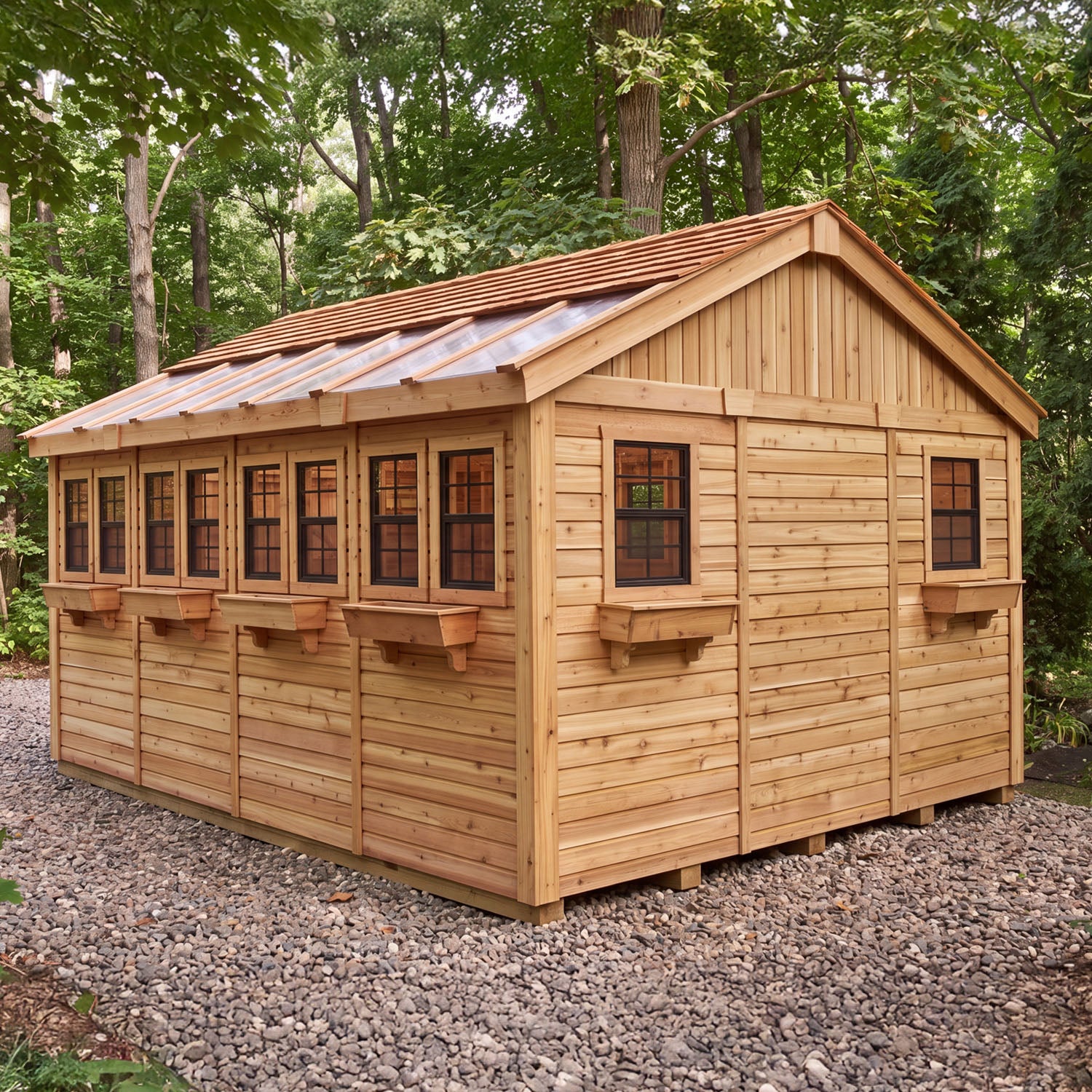OLT Sunshed Garden Shed 12x16, product detail view 9