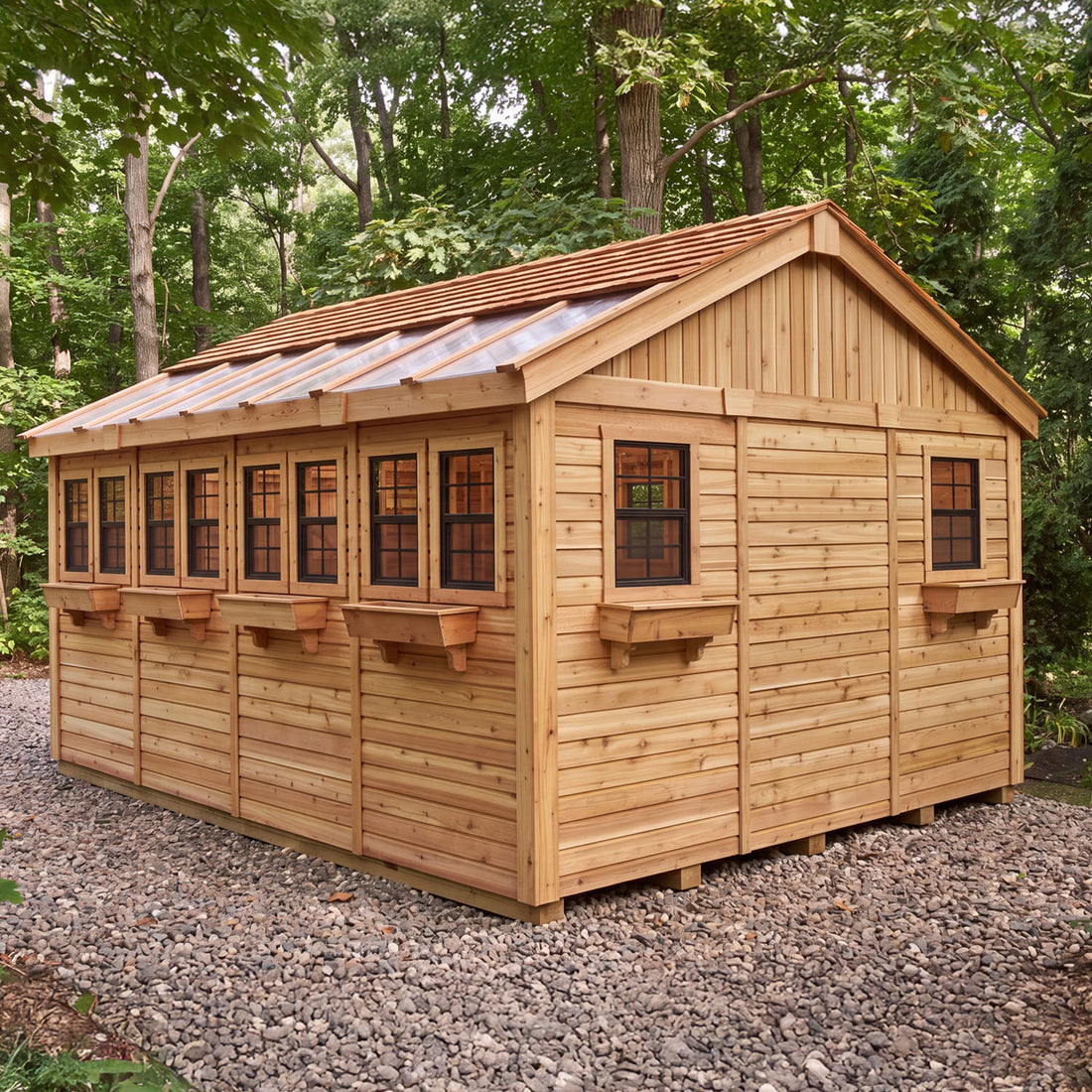 OLT Sunshed Garden Shed 12x16, product detail view 9