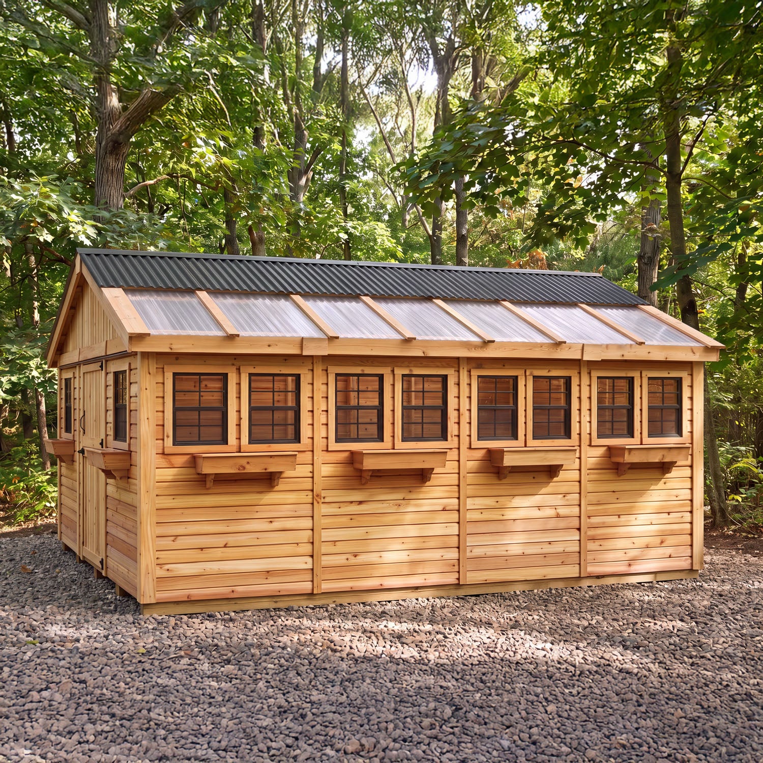 OLT Sunshed Garden Shed 12x16, product detail view 11