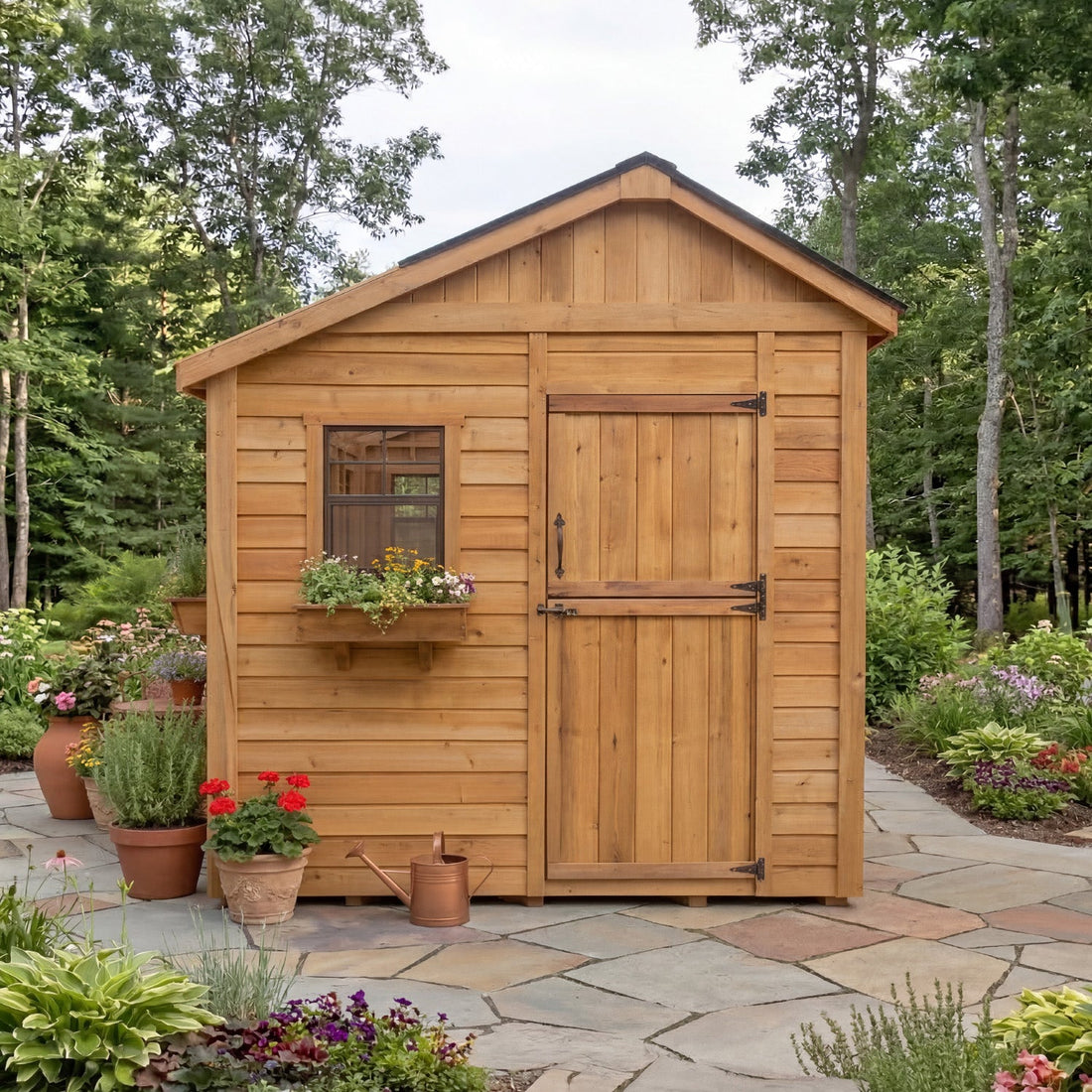OLT Sunshed Garden Shed 8x12, additional detail view